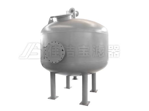 鋼廠(chǎng)沉淀池后級(jí)處理多介質(zhì)過(guò)濾器